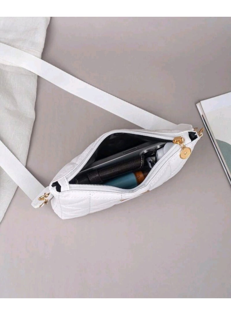 Shein Women's Fashion Topstitching Crossbody Bag, Shoulder Bag, Clutch, Envelope Bag, - Image 4